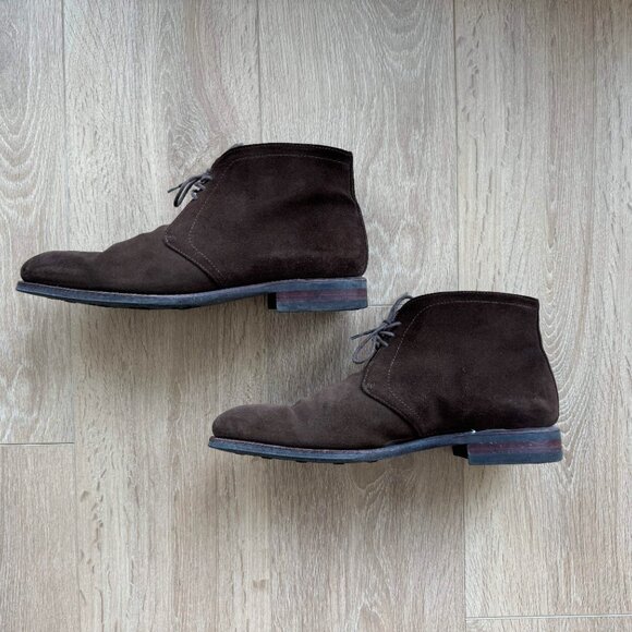 Meermin Brown Suede Chukka Boots - Picture 4 of 8